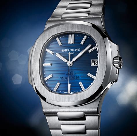 patek philippe nautilus 5711 with a navy dial